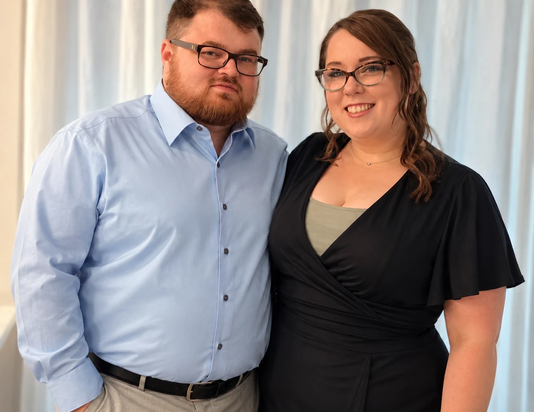 SENTINEL co-founders Michael and Brittany Matteis standing together